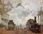 Gare Saint-Lazare - Claude Oscar Monet
