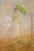 Lady with a Parasol - Claude Oscar Monet