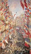 Rue Montorgueil, Paris: Festival of June 30, 1878 - Claude Oscar Monet