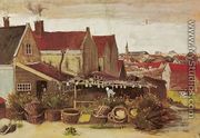 Drying House at Scheveningen - Vincent Van Gogh
