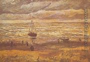 Beach at Scheveningen - Vincent Van Gogh