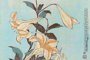 Lilies - Katsushika Hokusai