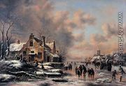 Winter Landscape 1660s - Claes Molenaar (see Molenaer)