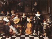 Family Making Music 1630s - Jan Miense Molenaer
