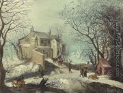 Winter Landscape - Frans de Momper