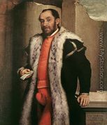 Portrait of Antonio Navagero 1565 - Giovanni Battista Moroni