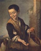 Boy with a Dog 1650s - Bartolome Esteban Murillo
