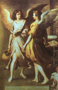 Angels' Kitchen (detail) 1646 - Bartolome Esteban Murillo