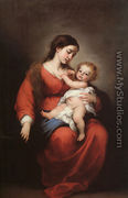 Virgin and Child  1672 - Bartolome Esteban Murillo
