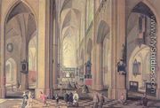 Interior of the Cathedral at Antwerp - Peeter, the Elder Neeffs