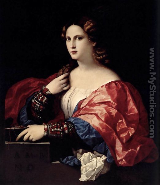 Portrait of a Young Woman c. 1525 - Jacopo d