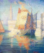 Golden Hour in Venice 1895 - Willie Newman