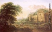 Landscape with Ruins of a Fortress - Gilles Neyts