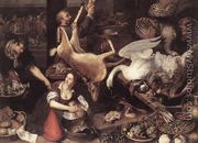 Kitchen Scene 1616 - Adriaen van Nieulandt