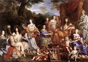 The Family of Louis XIV  1670 - Jean Nocret