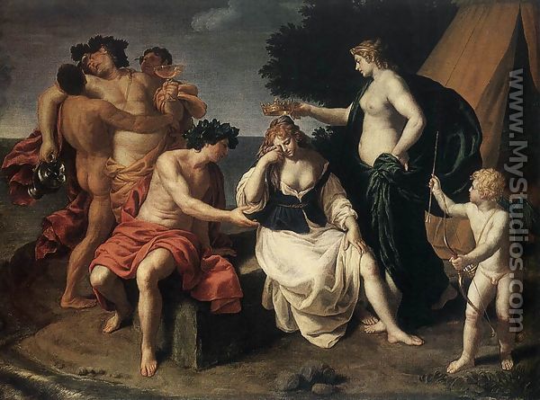 Bacchus and Ariadne - Alessandro Turchi (Orbetto)