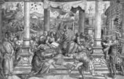 Romulus Gives Laws to the Roman People 1524 - Bernaert van Orley