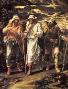 The Walk to Emmaus 1560-65 - Lelio Orsi