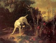 A Dog on a Stand 1725 - Jean-Baptiste Oudry