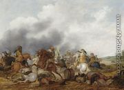 Cavalry Battle Scene - Palamedes Palamedesz. (Stevaerts, Stevens)