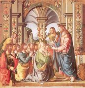 The First Communion of the Apostles 1506 - Marco Palmezzano