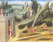 St. John the Baptist Retiring to the Desert 1453 - Giovanni di Paolo