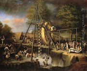 Disinterment of the Mastodon  1806-08 - Charles Willson Peale