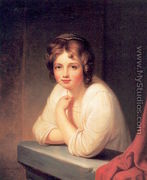 Girl at a Window (Rosalba Peale) 1846 - Rembrandt Peale