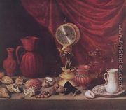 Stiil-life with a Pendulum 1652 - Antonio de Pereda