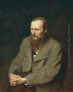 Portrait of the Writer Fyodor Dostoyevsky 1872 - Vasily Perov