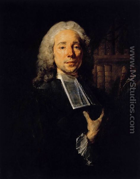 Portrait of the Lawyer Daniel Jousse 1765-67 - Jean-Baptiste Perronneau