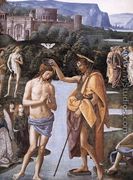 Baptism of Christ (detail-1) c. 1482 - Pietro Vannucci Perugino