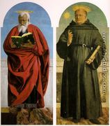 Polyptych of Saint Augustine (2) 1460-70 - Piero della Francesca