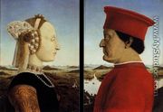 Portraits of Federico da Montefeltro and His Wife Battista Sforza 1465-66 - Piero della Francesca