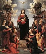 Immaculate Conception with Saints c. 1505 - Piero Di Cosimo