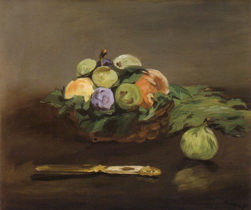 Manet, Basket of Fruit