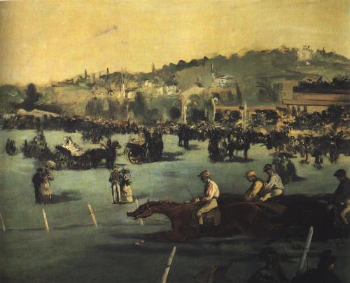 Racing at the Bois de Boulogne