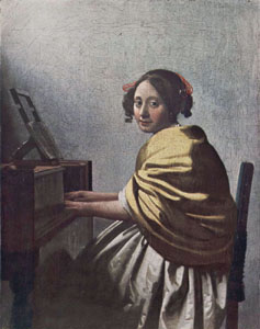 Young Woman Seated at the Virginals
