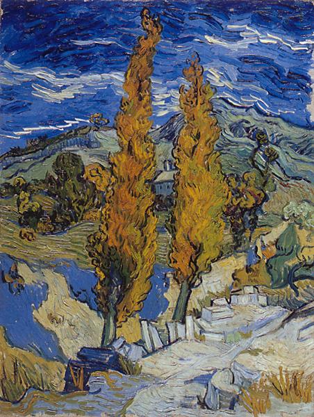 Poplars at Saint-Remy, 1889