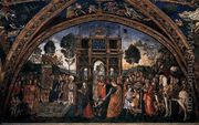 St Catherine's Disputation 1492-94 - Bernardino di Betto (Pinturicchio)