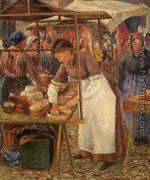 The Pork Butcher  1883 - Camille Pissarro