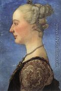 Portrait of a Young Woman c. 1475 - Antonio Pollaiolo