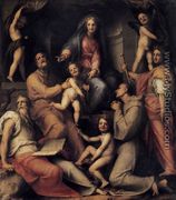 Madonna and Child with Saints 1518 - (Jacopo Carucci) Pontormo