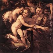 The Mystic Marriage of St Catherine - Giulio Cesare Procaccini