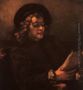 Portrait of Titus 1656 - Rembrandt Van Rijn