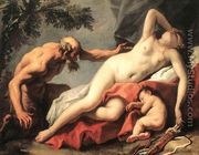 Venus and Satyr 1720s - Sebastiano Ricci