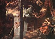 Annunciation 1583-87 - Jacopo Tintoretto (Robusti)