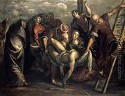 The Deposition 1557-59 - Jacopo Tintoretto (Robusti)