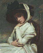 Lady Hamilton in a Straw Hat  1785 - George Romney