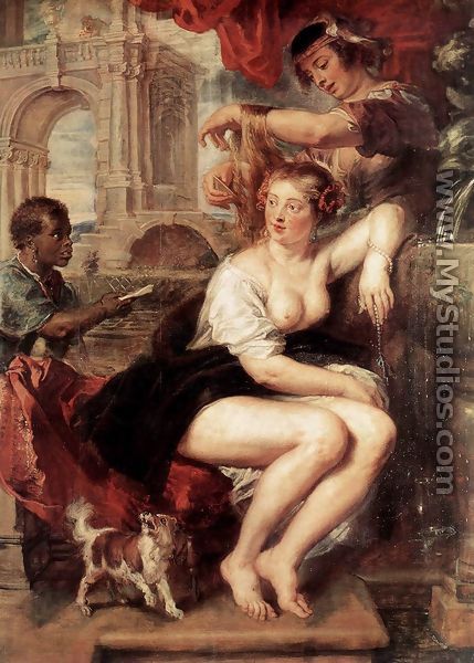 Bathsheba at the Fountain c. 1635 - Peter Paul Rubens
